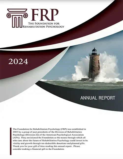 FRP Annual Report cover 2024
