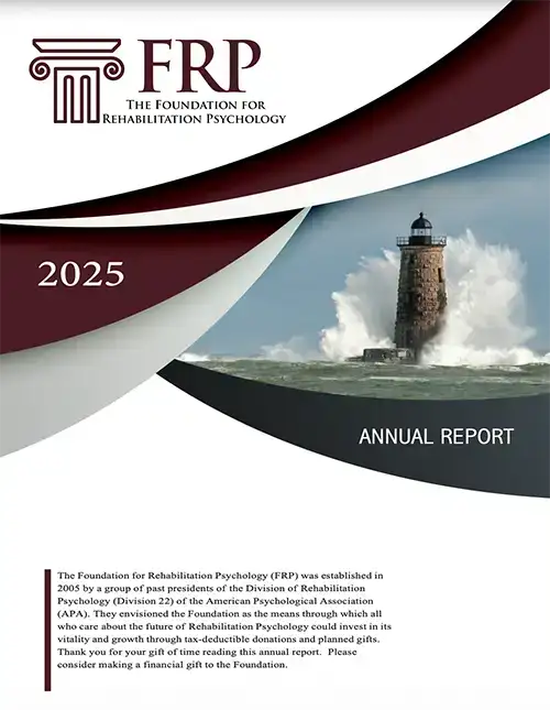FRP Annual Report cover 2025